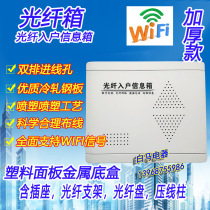 Plastic panel optical fiber into the home box weak electric box multimedia box 250*300*120