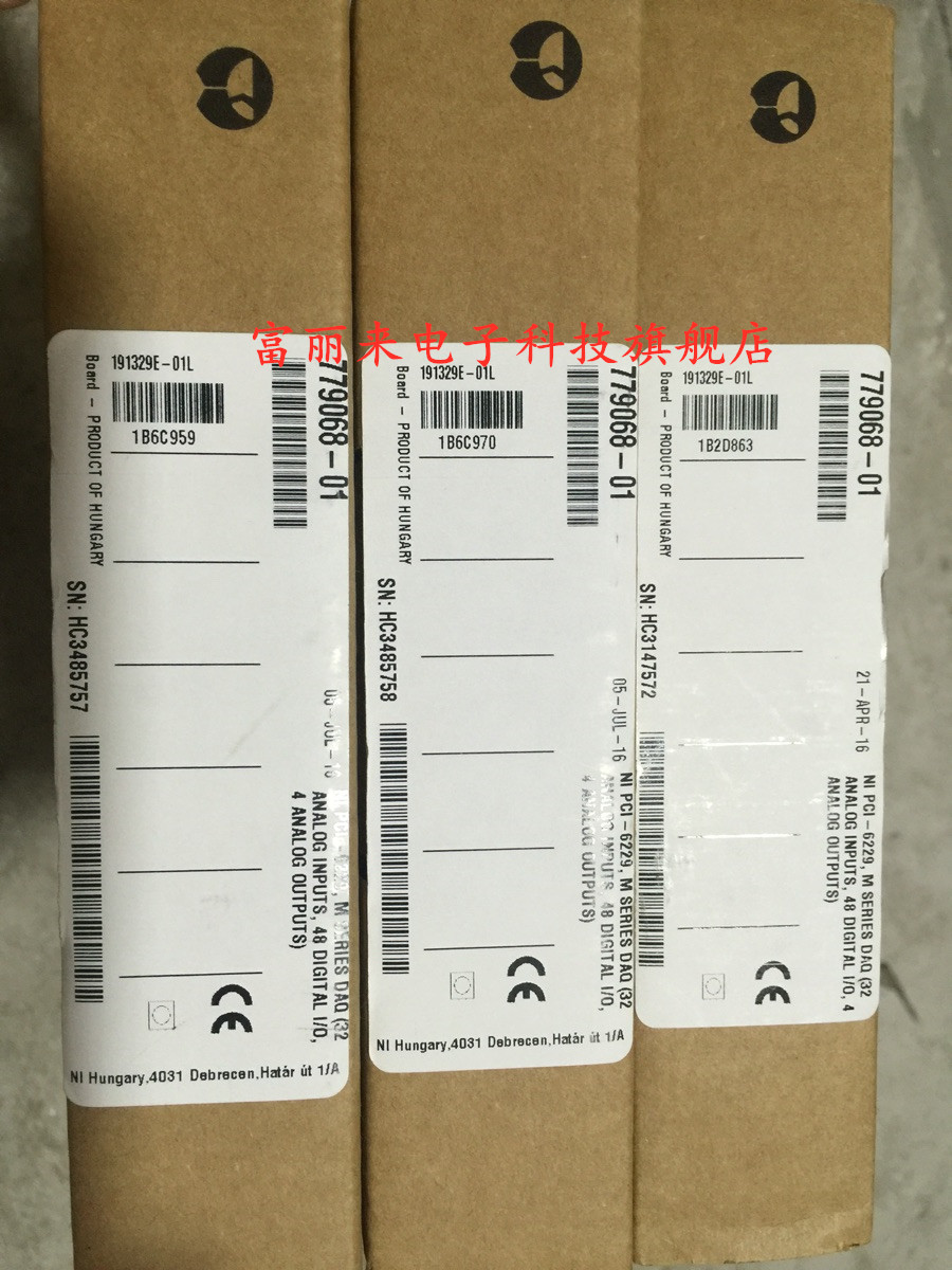 NI PCI-6229 779068-01 brand new original to be invoiced