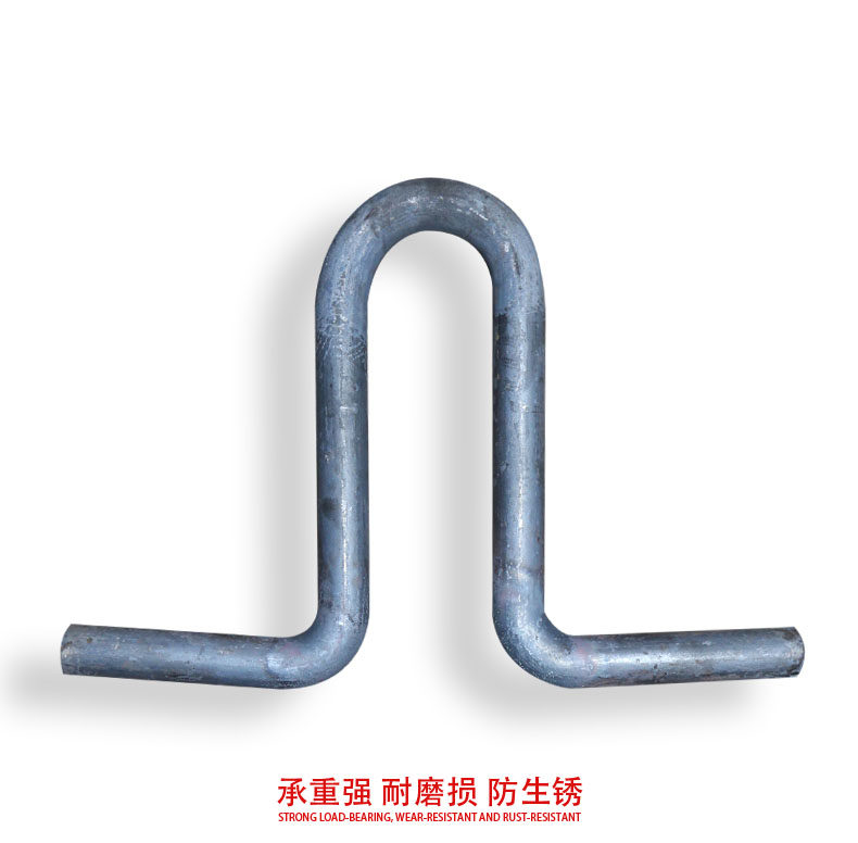 Man anti-door machine room pre-embedded round steel hook tube gallery Elevator Hook Q235B diameter 25 customizable