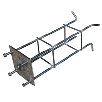 Star Anise Monitor Rod street lamp pole pre-embedded parts Large base embedded parts accessories High bar Ground Cage View Lamp Stand