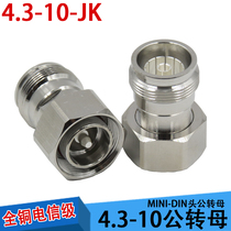 4 3-10-JK 4 3-10 revolution mother head turning female head 4310-JK MINI-DIN-JK connector