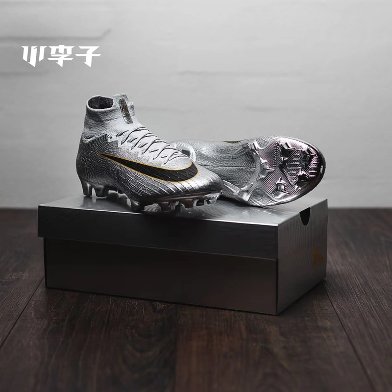 Mận nhỏ đích thực Nike Nike Assassin 12 Modric Golden Quả cầu FG tăng vọt giày bóng đá cao BQ4655 - Giày bóng đá