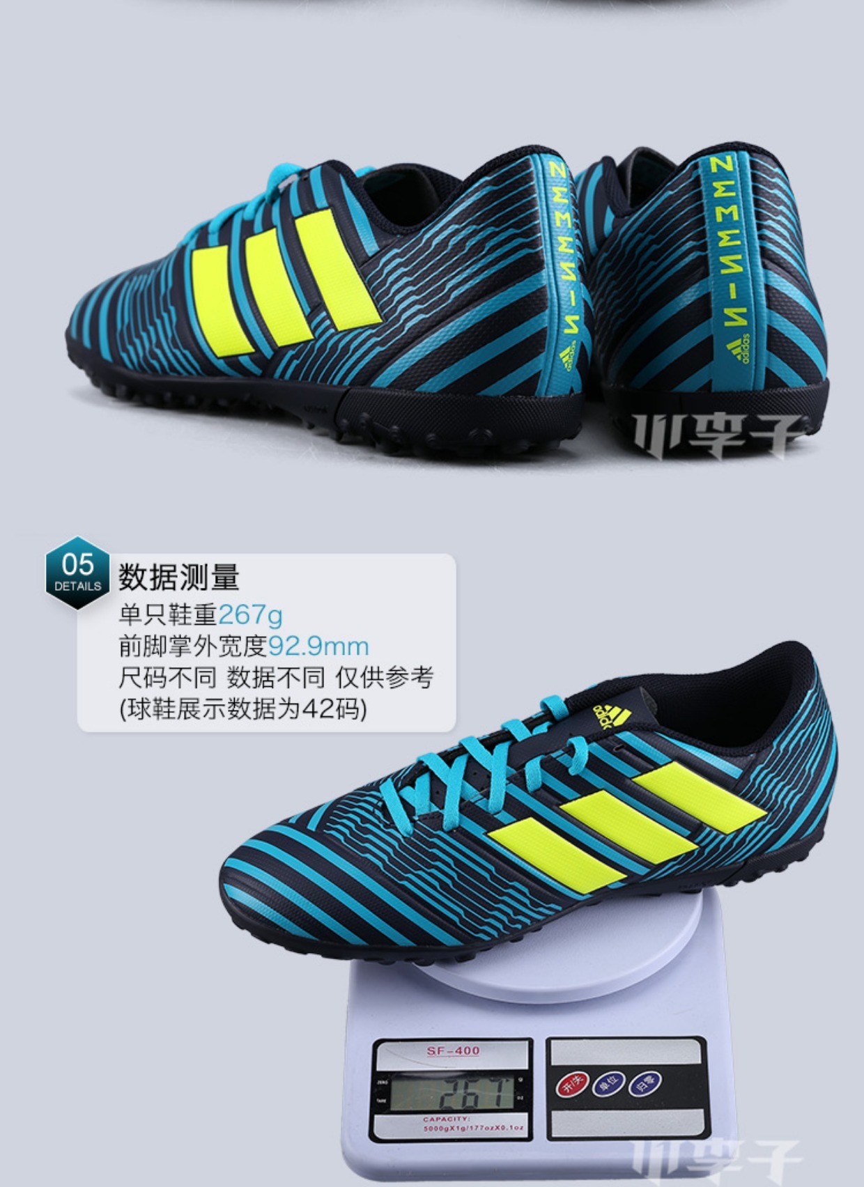 Mận nhỏ: truy cập chính hãng adidas adidas NEMEZIZ 17.4 TF giày đá bóng móng tay S82477 giày đá bóng puma