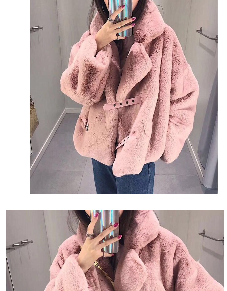 Manteau de fourrure femme LASETI    en Fausse fourrure - Ref 3174521 Image 26