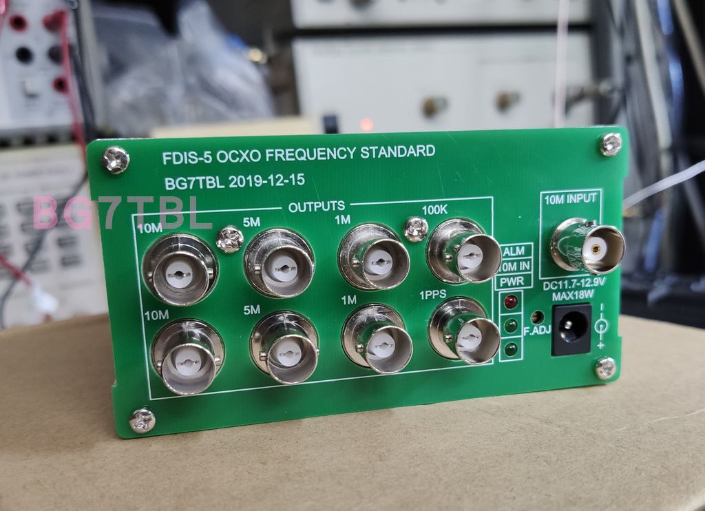 FDIS-5 OCXO frequency reference 10M 5M 1M 100K 1PPS output OCXO