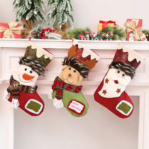 Christmas Socks Gift Bags Christmas Candy Bags Socks Christmas Socks Decoration Pendant Gift Bags Children Gift Bags
