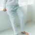 Trong tai san hô nhung quần pyjama nữ mùa thu đông cộng với nhung dày ấm áp quần dài mặc nhà quần ống loe - Quần tây