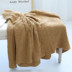 ins nordic handmade bông slub Đi văng đan bông chăn len cho văn phòng ăn trưa nghỉ ngơi giải trí mền chăn mền - Ném / Chăn chăn lông cừu hàn quốc Ném / Chăn