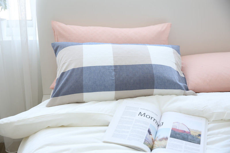 Nordic bông rửa gối bông gối lưới rắn độc thân 48 * 74cm bông một cặp nhịp 2 - Gối trường hợp gối ôm cho trẻ sơ sinh