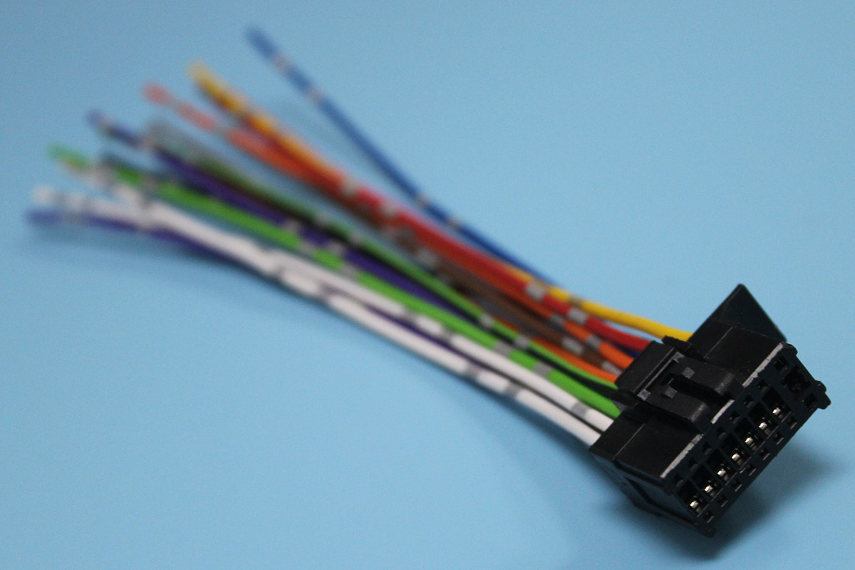 Pure copper new Pioneer CD player tail line Pioneer AVIC-F7149 head audio line power speaker line plug line