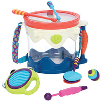 Bile BToys five-style musical instruments 5 kinds of interesting baby baby puzzle early education Music Rock beating toys