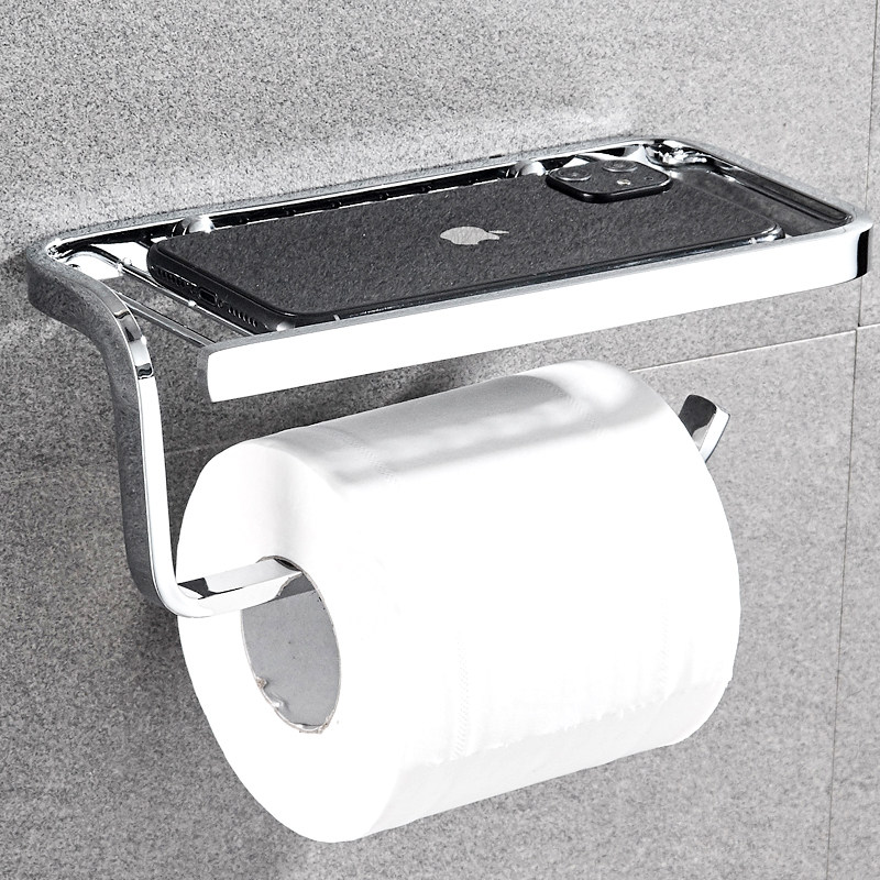 Makeup room towels box bathroom toilet paper box shelve toilet paper box hanging wall style drum toilet paper rack toilet rack full copper