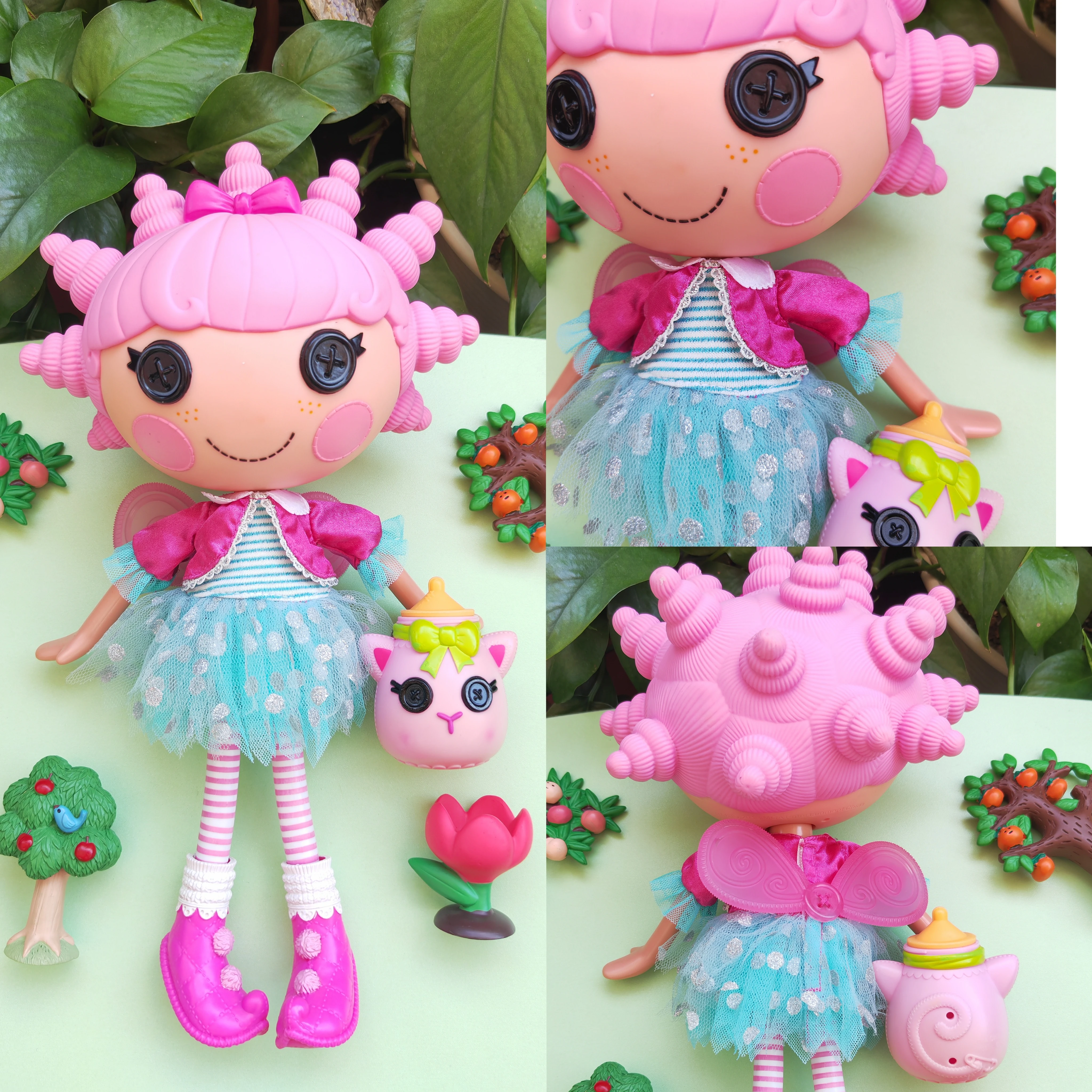 Кукла Caiyun в стиле Lalaloopsy, большая голова 9×8×2,2 см, разные модели с незначительными дефектами
