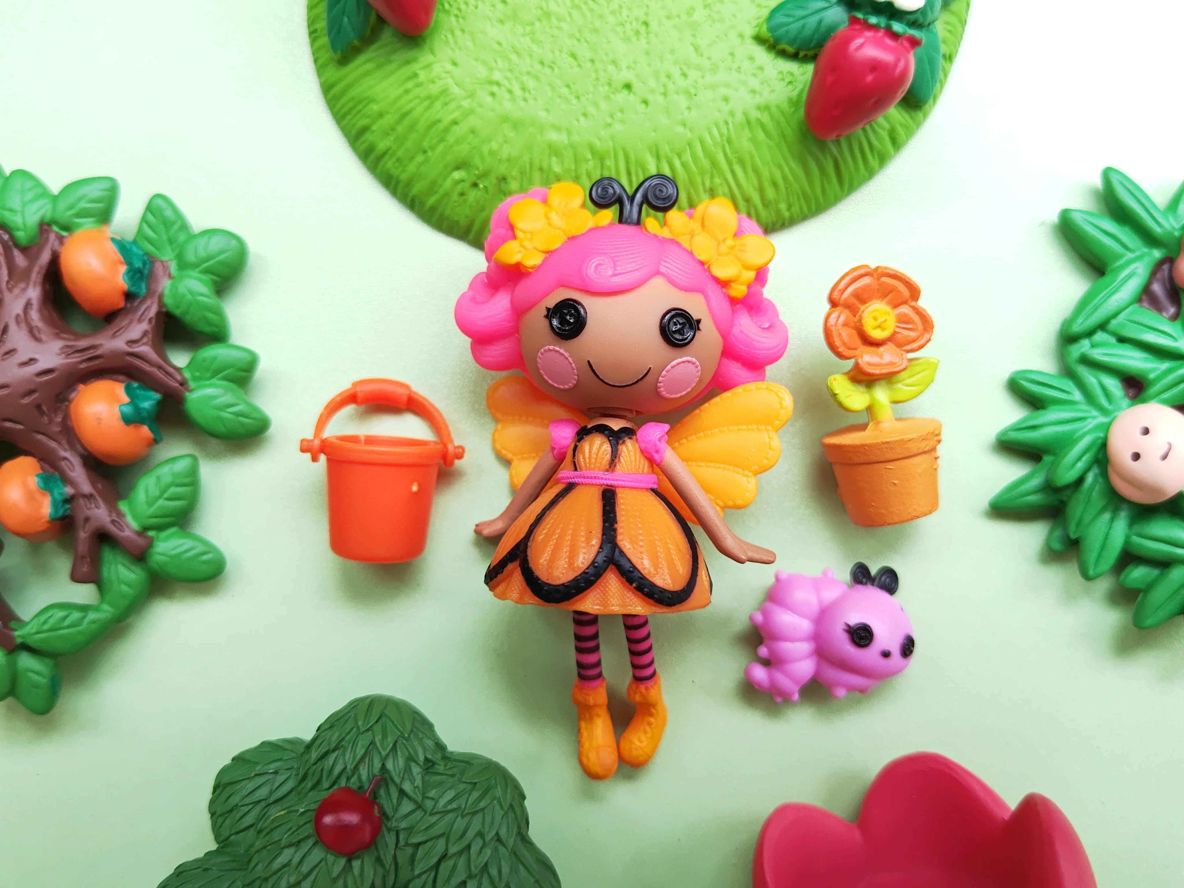 Коробочная кукла-игрушка Caiyun Lele Lalaloopsy стиль, около 7,5 см, различный небольшой дефект