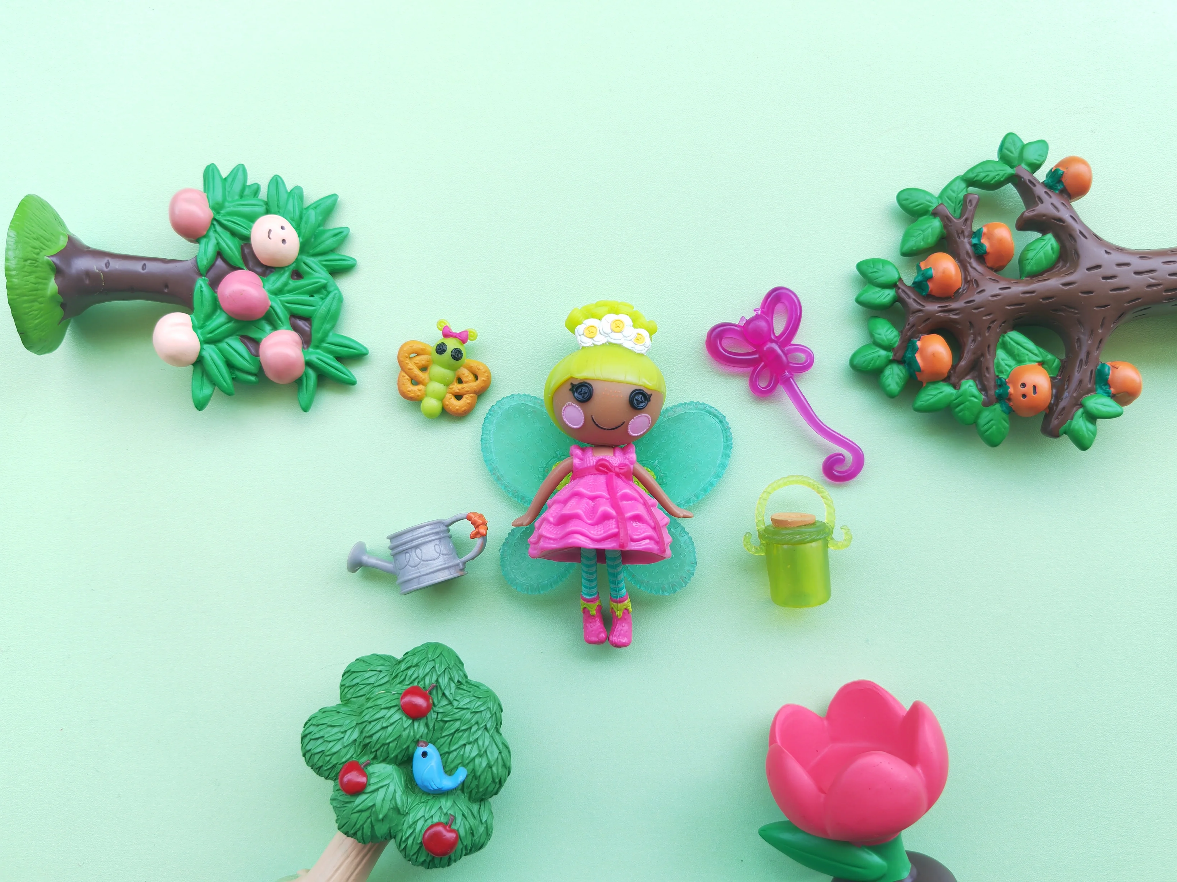 Коробочная кукла-игрушка Caiyun Lele Lalaloopsy стиль, около 7,5 см, различный небольшой дефект