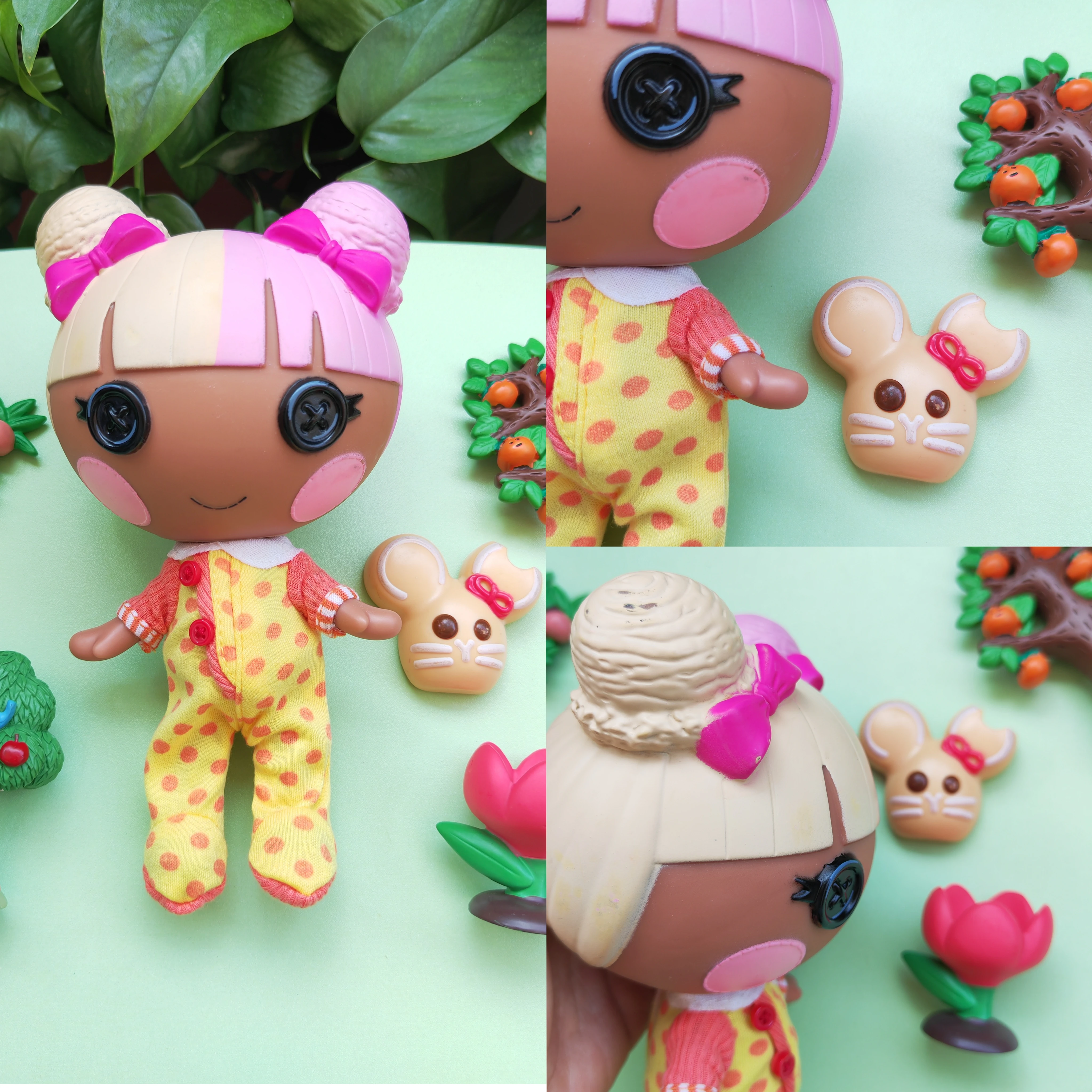 Кукла Lalaloopsy Lele, средняя 18 см, разные варианты с незначительными дефектами (оптом)