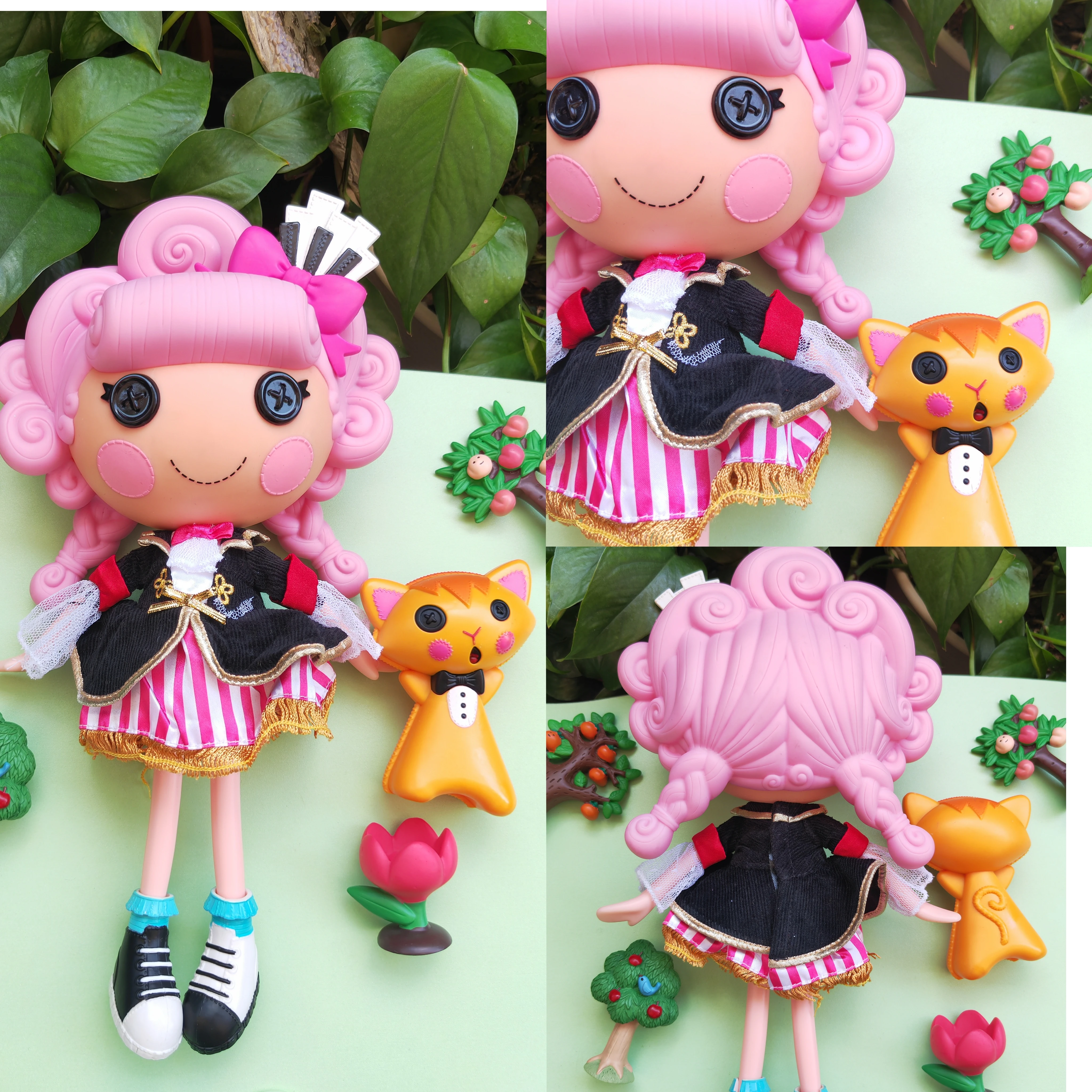 Кукла Caiyun в стиле Lalaloopsy, большая голова 9×8×2,2 см, разные модели с незначительными дефектами