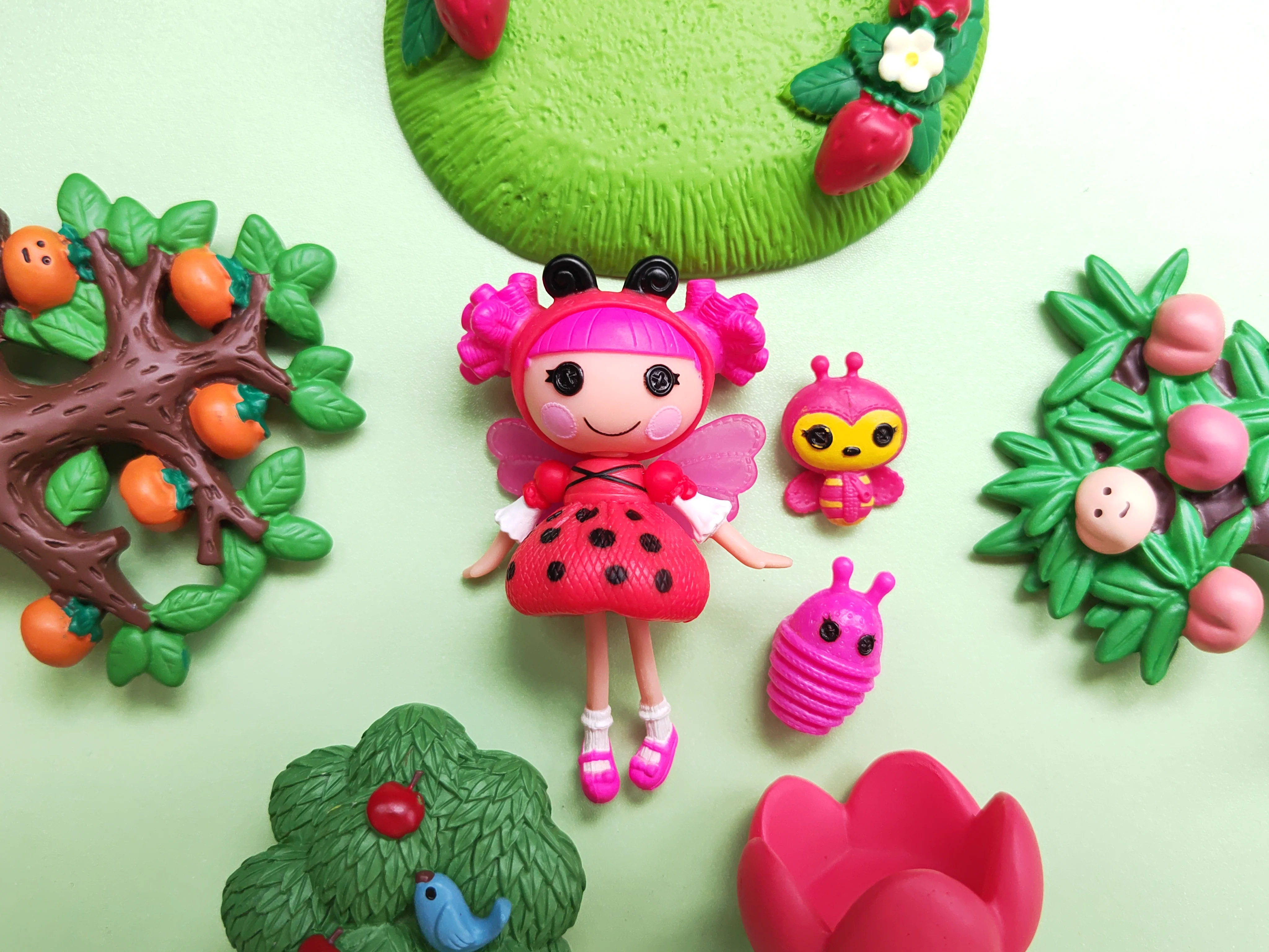 Коробочная кукла-игрушка Caiyun Lele Lalaloopsy стиль, около 7,5 см, различный небольшой дефект