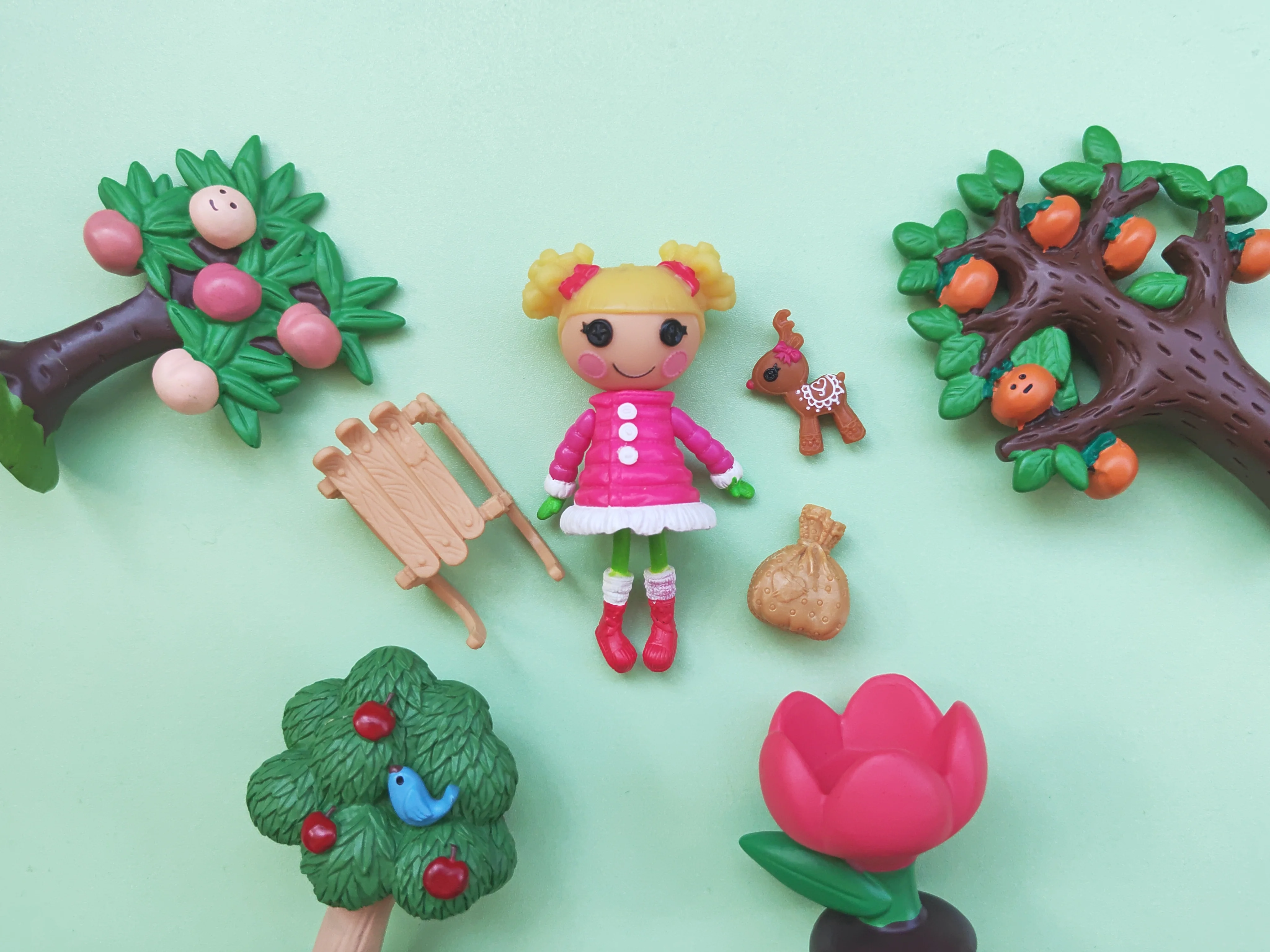 Коробочная кукла-игрушка Caiyun Lele Lalaloopsy стиль, около 7,5 см, различный небольшой дефект