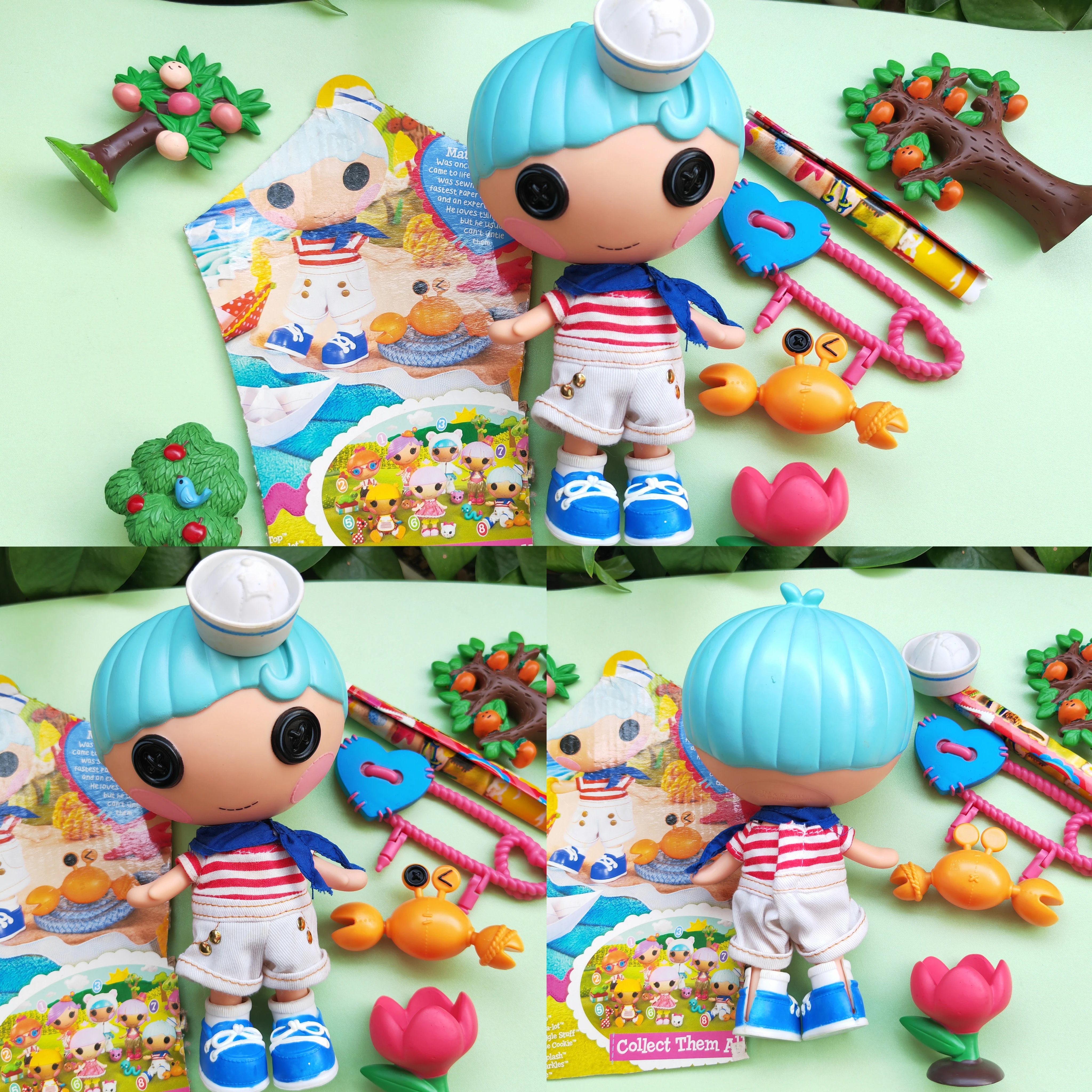 Кукла Lalaloopsy Lele, средняя 18 см, разные варианты с незначительными дефектами (оптом)