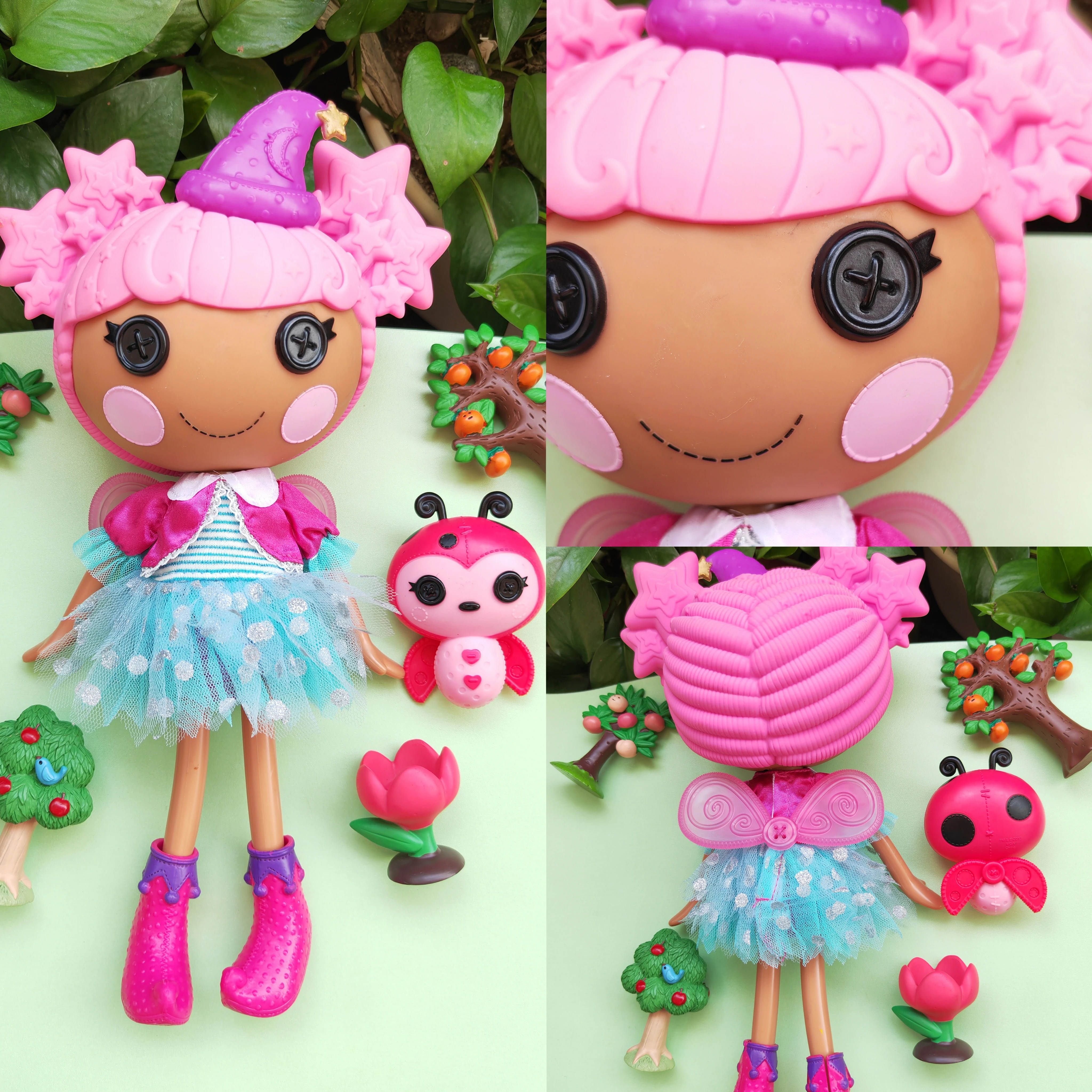 Кукла Caiyun в стиле Lalaloopsy, большая голова 9×8×2,2 см, разные модели с незначительными дефектами