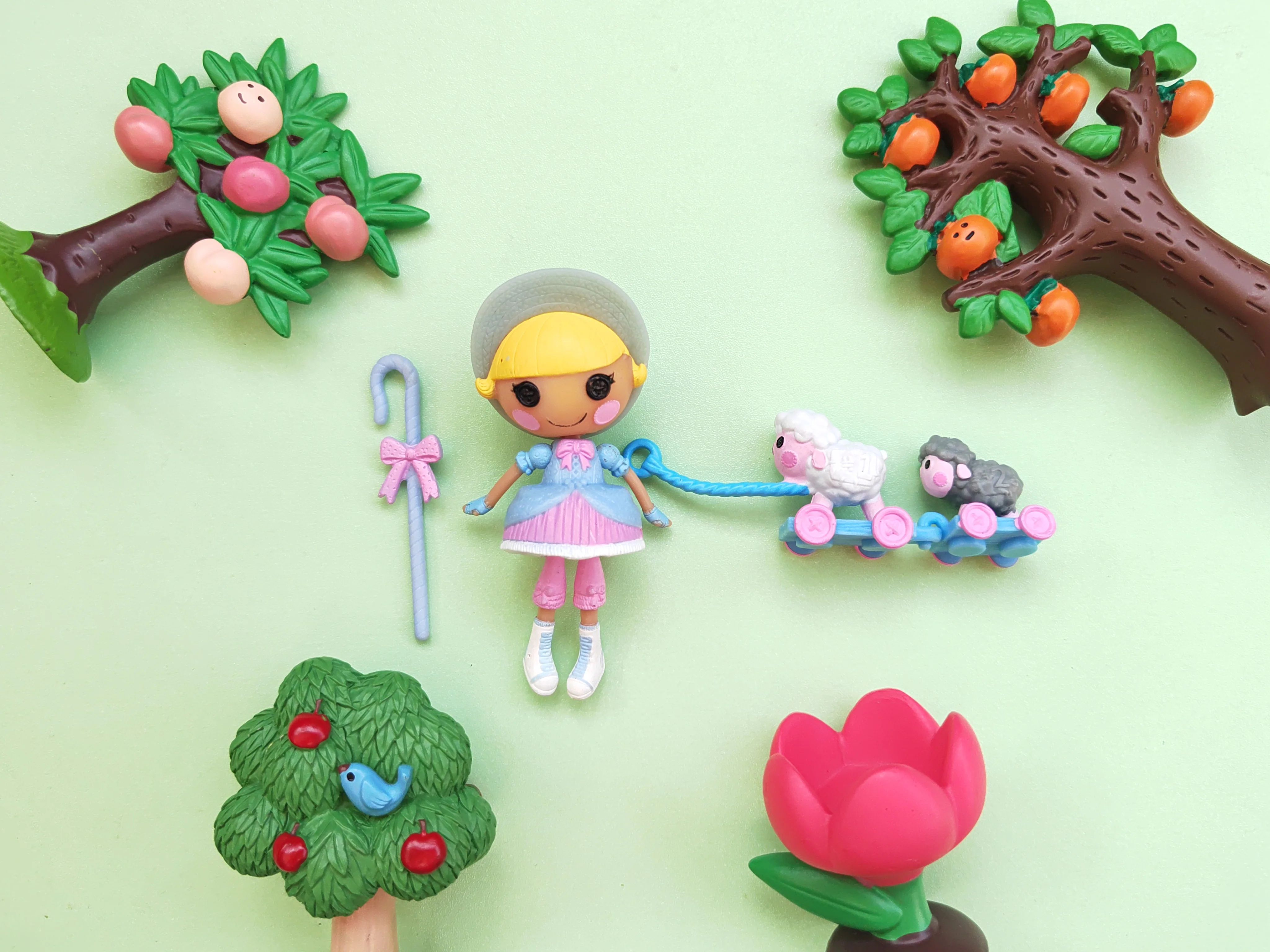 Коробочная кукла-игрушка Caiyun Lele Lalaloopsy стиль, около 7,5 см, различный небольшой дефект
