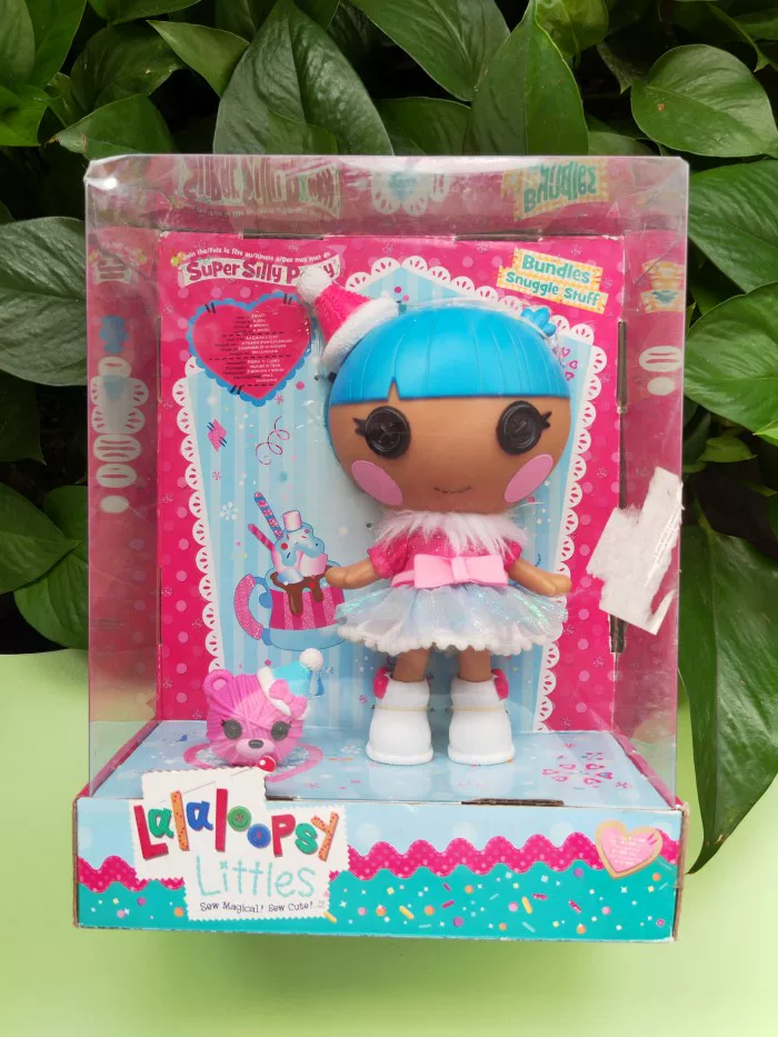 Средняя твёрдая кукла Lalaloopsy Lele, 18 см, русалка/ангел, коллекционная фигурка