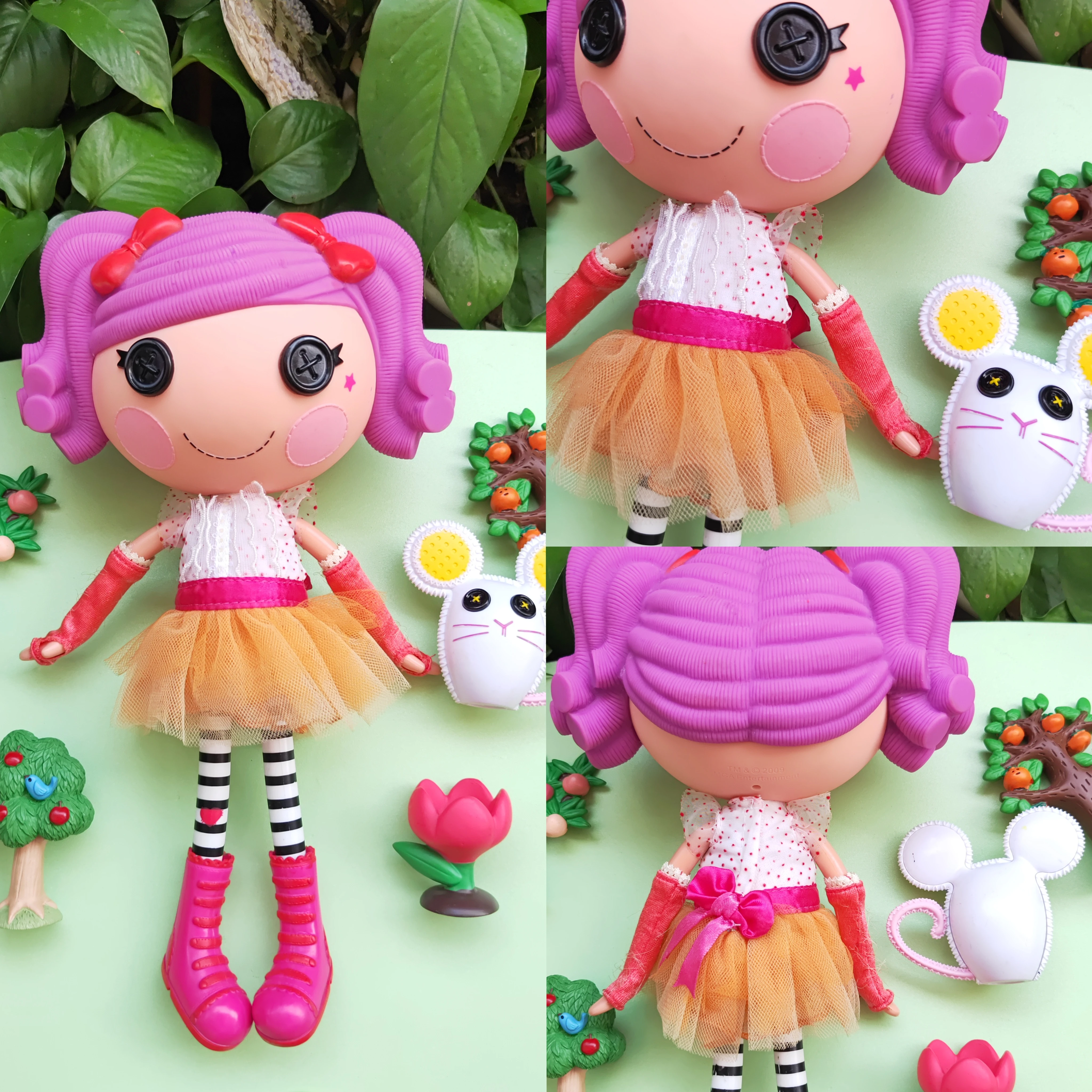 Кукла Caiyun в стиле Lalaloopsy, большая голова 9×8×2,2 см, разные модели с незначительными дефектами