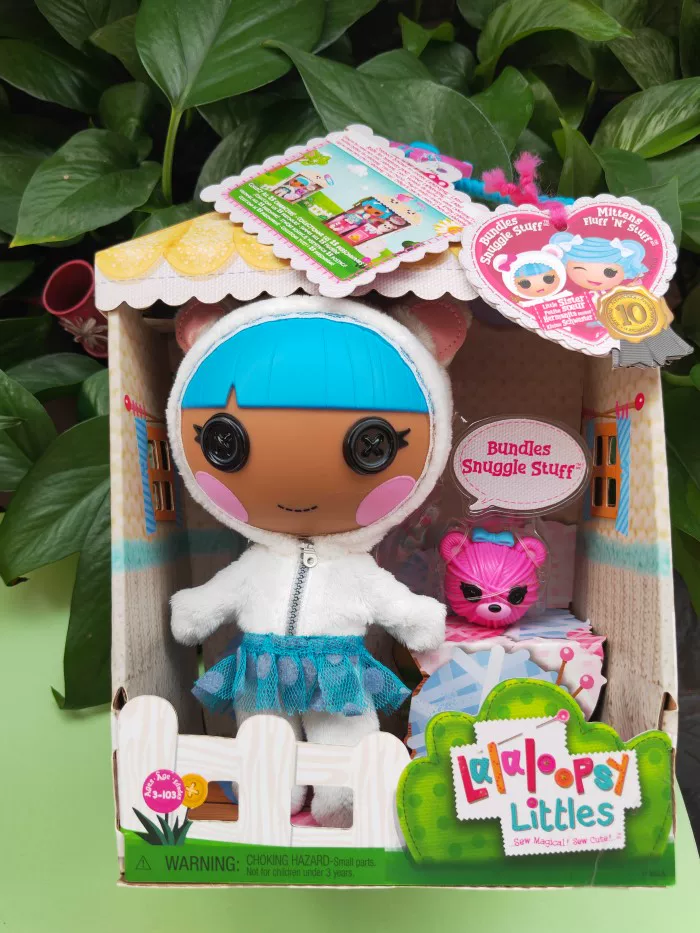 Средняя твёрдая кукла Lalaloopsy Lele, 18 см, русалка/ангел, коллекционная фигурка