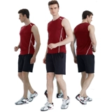 Летний эластичный дышащий быстросохнущий желтый жилет для спортзала, в обтяжку, для бега