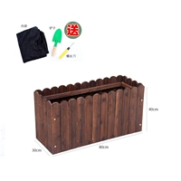 Круглая цветочная коробка 80 × 30 × 40