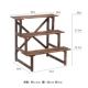 Квадратная ступенчатая лестница цветочная подставка, три -80 см.
