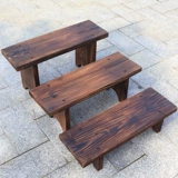 Карбонизированная антикоррозивная деревянная открытая балкона для балконов -лестница цветочная стойка многослойная сплошная деревянная скамья ступенчатая цветочное бассейн бурного окна с длинной полоску