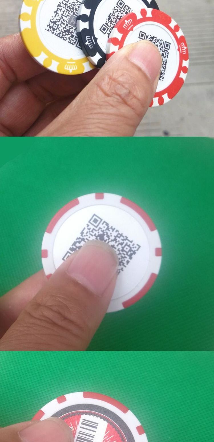 Chips Wheat Ear Clay 14g Texas Holdem Poker 0835 Stud Chips Coin Mahjong Chips Tùy chỉnh Chip Coin - Các lớp học Mạt chược / Cờ vua / giáo dục bộ cờ vua bằng gỗ
