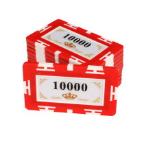 Texas Holdem rectangular Qingkai 0109 suit chess and card room suitable for card customization pattern Mahjong chip currency