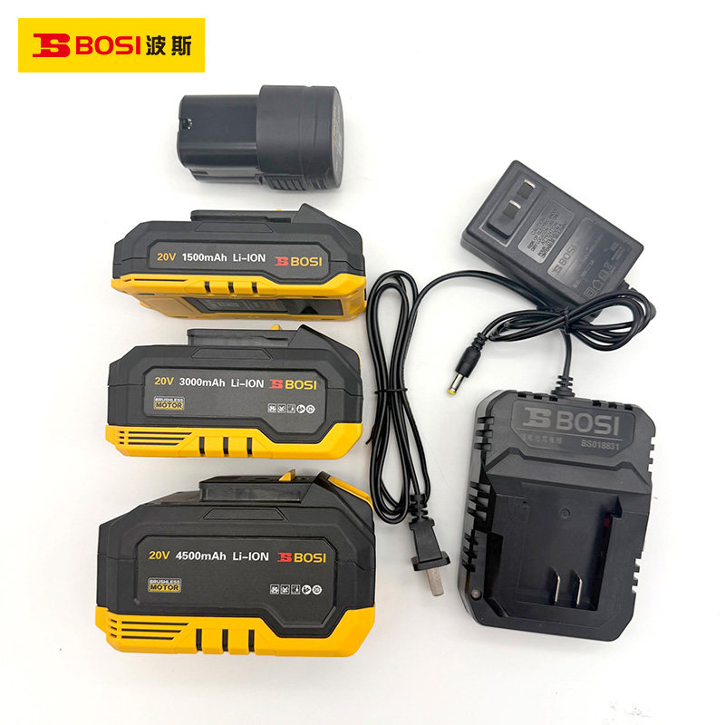 波斯 大黄蜂系列电动工具锂电池包充电器电钻电扳手角磨机配件