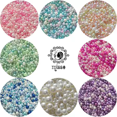 miss Chen DIY crystal glue UV epoxy resin simulation Pearl cotton wrinkle Pearl seal filling