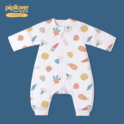 婴儿睡袋夏季分腿分腿防踢被四季通用