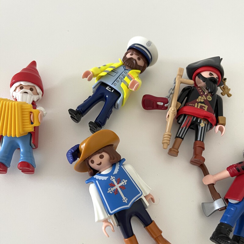 German Playmobil World of Play Figures Cartoon Dolls 14Th Season 15Th Season 16Th Season Male Pretend Play