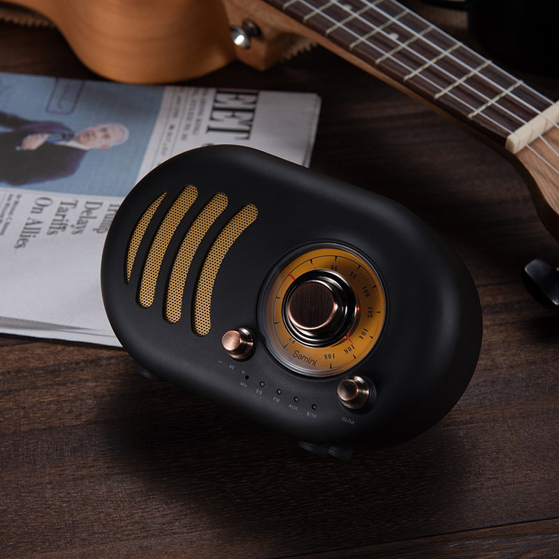 Portable radio new bluetooth audio retro rechargeable old man player Walkman mobile phone amplifier