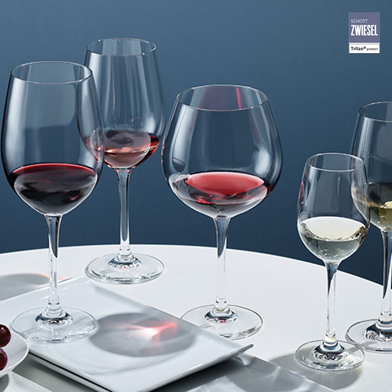 Promotion of the German Shorter SCHOTT import crystal red wine glass with champagne high-footed glass goblet