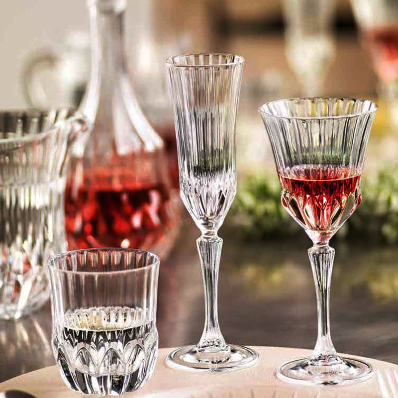 Promotion Italy RCR Water Crystal Cup Original Imported Glass High Foot Creative Bar Tone Wine Glass Cocktail Champagne