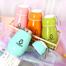 Hot selling double-layer stainless steel insulation Cup Penguin Cup business event gift Cup cartoon portable fashion thermos cup