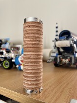 BROMPTON small cloth folding handlebar sleeve head layer cowhide ferrule Different color thickness cowhide good grip