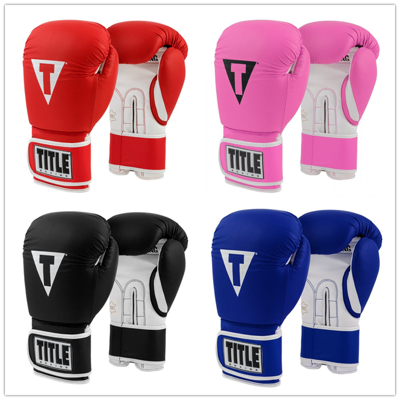 TITLE PRO STYLE professional boxing STYLE leather training boxing kit