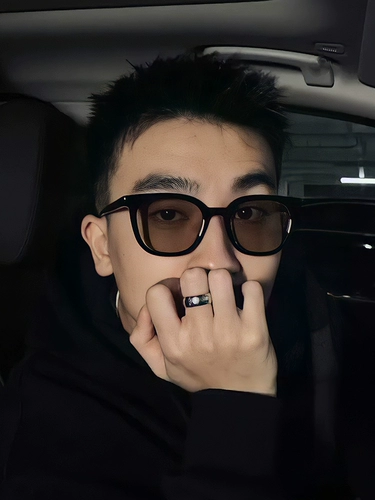 Мужские трендовые солнцезащитные очки на солнечной энергии, в корейском стиле, изысканный стиль, защита от ультрафиолета