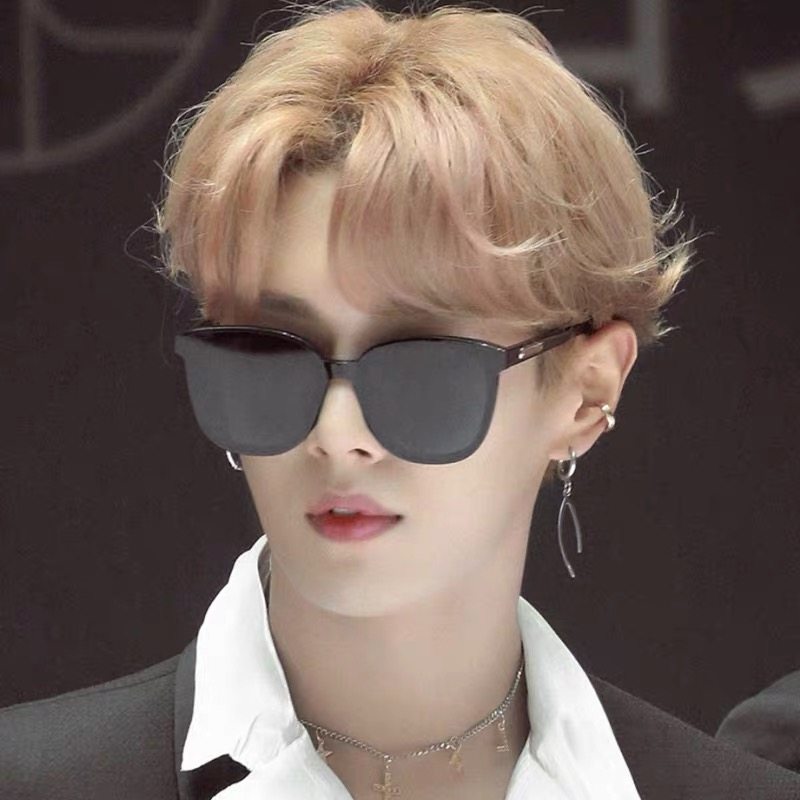 GM stars with the same men Driving special polarized ink mirror Anti UV Chauer Gas with degree Myopia Sunglasses