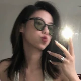 Зеленые брендовые солнцезащитные очки на солнечной энергии, изысканный стиль, популярно в интернете, по фигуре, защита от ультрафиолета