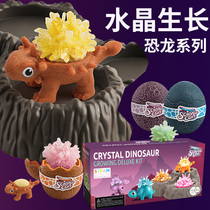 STEAM Toys for the Growth and Crystal Growth of Crystal Minerals in the Chemical Experimental Process of Dinosaur Crystal Growth and Crystal