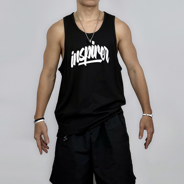 MF parkour magic ax vest sweat loose fitness hip-hop pure cotton sports leisure street fashion hip-hop men and women summer